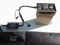X-90 v3 (-Aux) charging a battery from a 12V panel through the 12V/28V converter